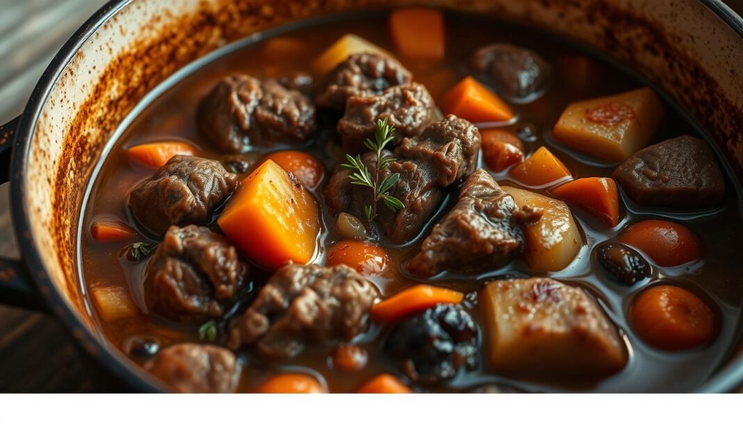 lamb stew with dried plums