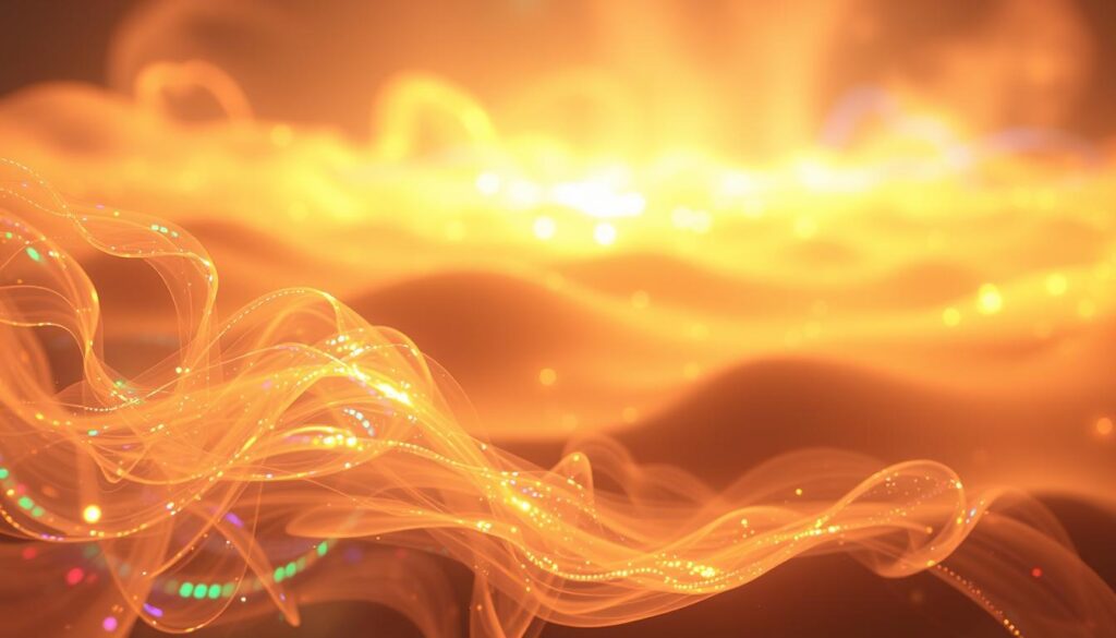 melange fluorescence